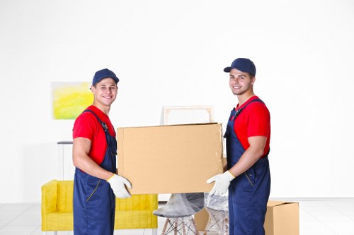Seasonal belongings organized in Belmont short-term storage