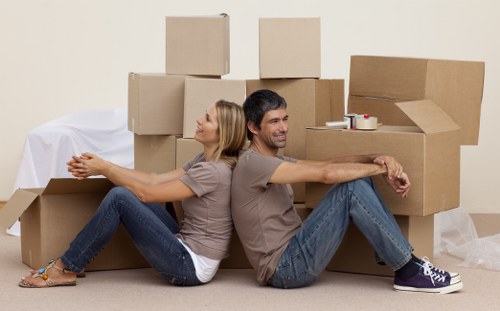 Local Belmont van used for home removals